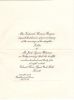 Wedding Invitation - Jack Squire Welsman and Lolita Burgess